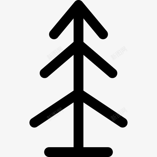 松树生态森林图标svg_新图网 https://ixintu.com 松树 森林 生态 美味的易拉丝混合101 自然