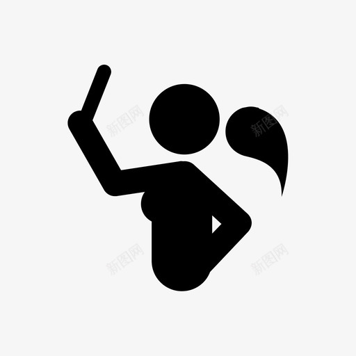 自拍照片女人图标svg_新图网 https://ixintu.com 女人 照片 自拍