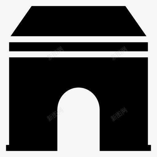 建筑商业住宅图标svg_新图网 https://ixintu.com 住宅 商业 城镇 建筑 建筑房地产雕文图标 房产