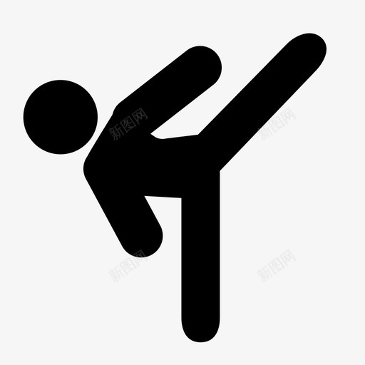 散打svg_新图网 https://ixintu.com 散打 sport