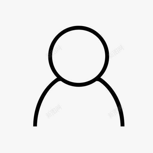用户_空心svg_新图网 https://ixintu.com 用户_空心 ebox