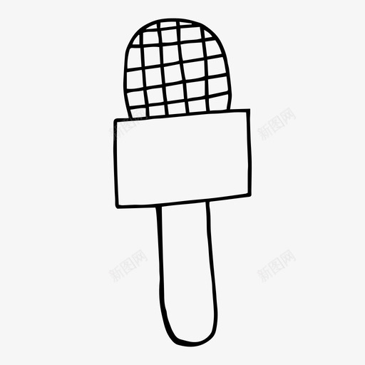 麦克风摄像头图标svg_新图网 https://ixintu.com 摄像头 麦克风