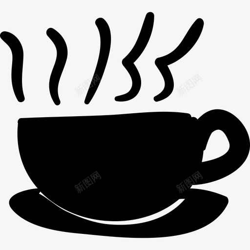 咖啡杯食物我的咖啡图标svg_新图网 https://ixintu.com 咖啡杯 我的咖啡 食物