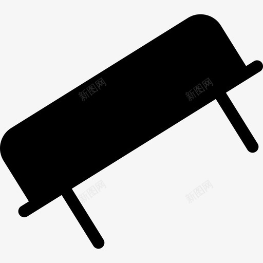 晶体振荡器电子元件填充图标svg_新图网 https://ixintu.com 晶体振荡器 电子元件填充