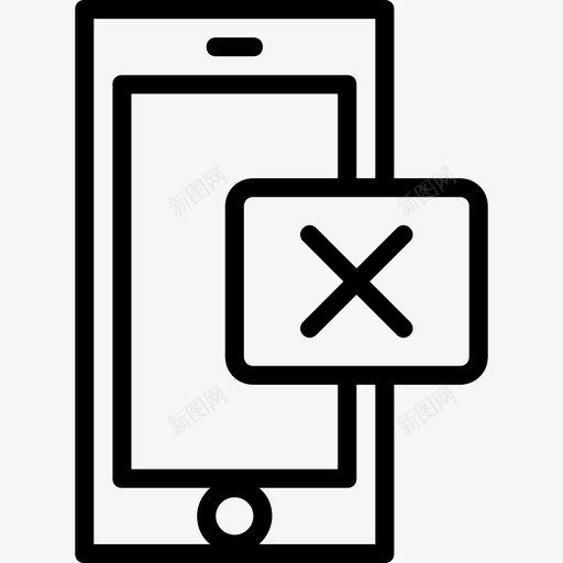 删除手机功能iphone图标svg_新图网 https://ixintu.com iphone moblie手机功能概述收集 删除手机 功能