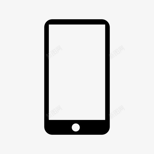 手机svg_新图网 https://ixintu.com 手机 商城系统图标字体化源文件-42