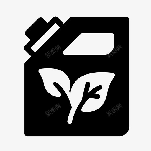 杰里坎生态能源图标svg_新图网 https://ixintu.com 杰里坎 生态 石油 绿色能源生态固体风格 能源