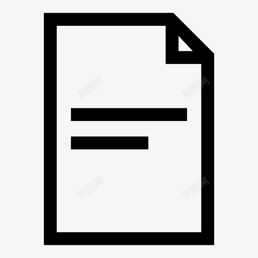 模板对齐左对齐图标svg_新图网 https://ixintu.com 对齐 左对齐 模板 纸张