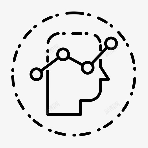 报告分析图表图标svg_新图网 https://ixintu.com 分析 图表 思考 报告 统计