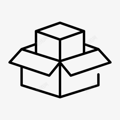 添加文件夹到存档盒包图标svg_新图网 https://ixintu.com 包 压缩 操作间隙精细 添加文件夹到存档 盒