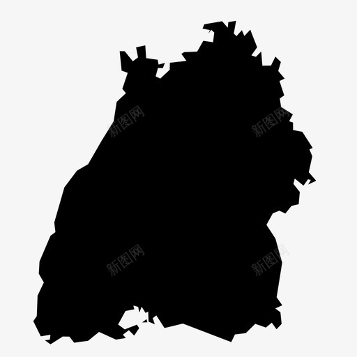 badenwrttembergbadenwurttemberg德国图标svg_新图网 https://ixintu.com badenwrttemberg badenwurttemberg 地图 州 德国 德国各州