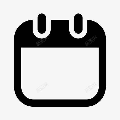 日历日期时间表图标svg_新图网 https://ixintu.com 日历 日历2 日期 时间表