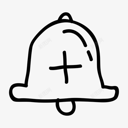 添加警报噪音图标svg_新图网 https://ixintu.com 噪音 声音 添加 网络和手机 警报 铃声