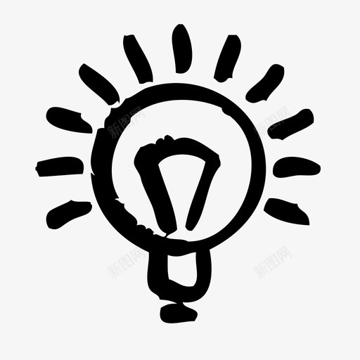 想法业务办公室图标svg_新图网 https://ixintu.com 业务 办公室 工作 想法 搜索引擎优化 粗略