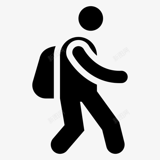 跑步慢跑马拉松图标svg_新图网 https://ixintu.com 慢跑 步行 跑步 运动 运动健身字形图标 马拉松