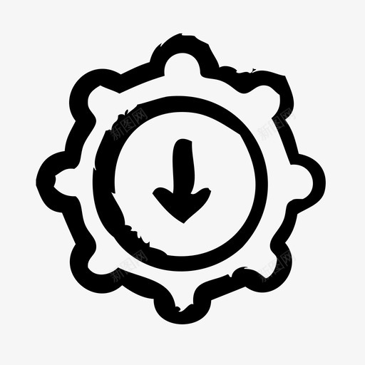导入器设置草图图标svg_新图网 https://ixintu.com 导入器 草图 设置
