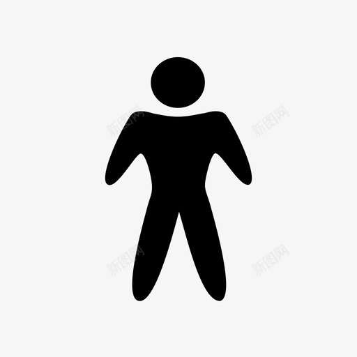人物男svg_新图网 https://ixintu.com 人物男