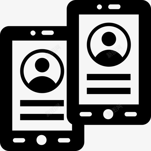 视频通话聊天移动图标svg_新图网 https://ixintu.com 移动 网络和通信实心图标 聊天 视频会议 视频聊天 视频通话