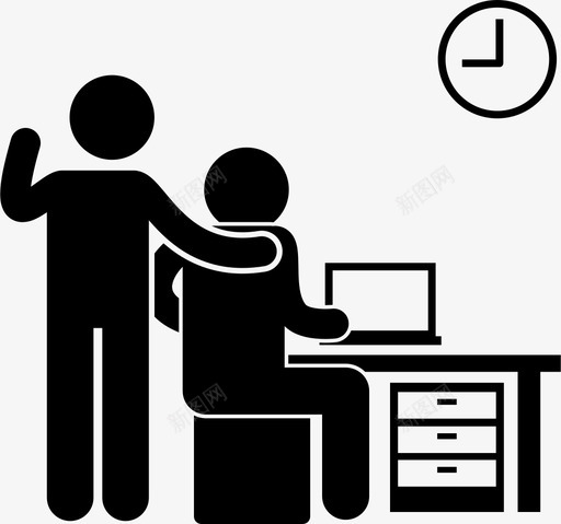 鼓励激励表扬图标svg_新图网 https://ixintu.com 快乐的好老板 支持 教导 激励 表扬 鼓励