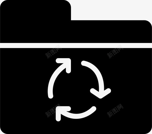 再生纸生态自然图标svg_新图网 https://ixintu.com 再生纸 史密克生态固体 生态 自然