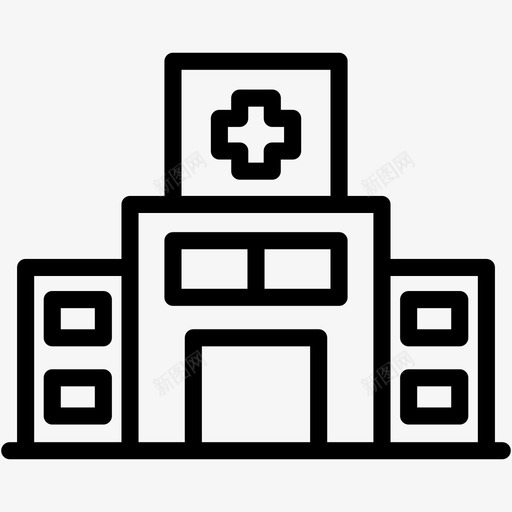 医院救护车医生图标svg_新图网 https://ixintu.com 医生 医疗 医疗保健 医院 救护车