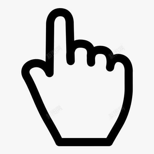 点击手svg_新图网 https://ixintu.com 点击手