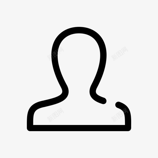 用户帐户负责人图标svg_新图网 https://ixintu.com 个人资料 帐户 用户 负责人