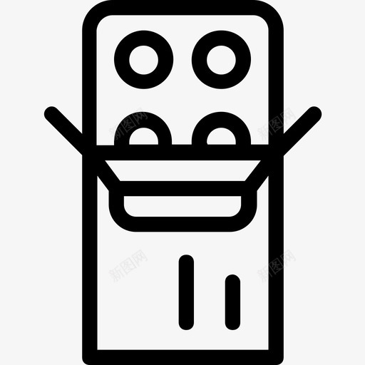 药丸条胶囊药物图标svg_新图网 https://ixintu.com 医疗线图标 胶囊 药丸条 药物