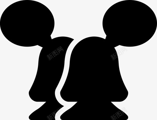 对话交流讨论图标svg_新图网 https://ixintu.com smashicons对话2固体 交流 对话 讨论