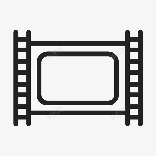 电影戏剧录像带图标svg_新图网 https://ixintu.com 录像带 戏剧 电影