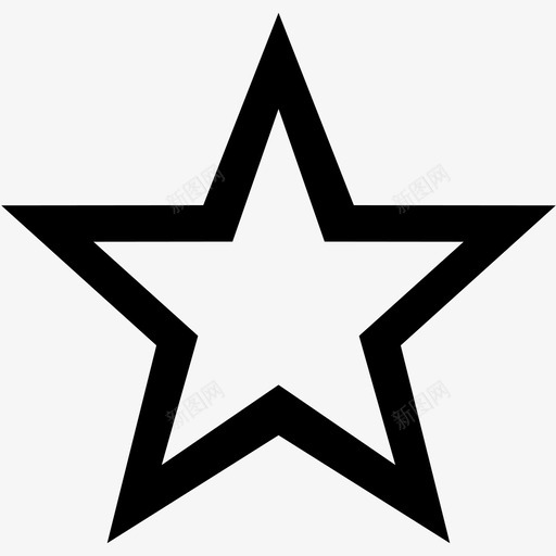星标svg_新图网 https://ixintu.com 星标