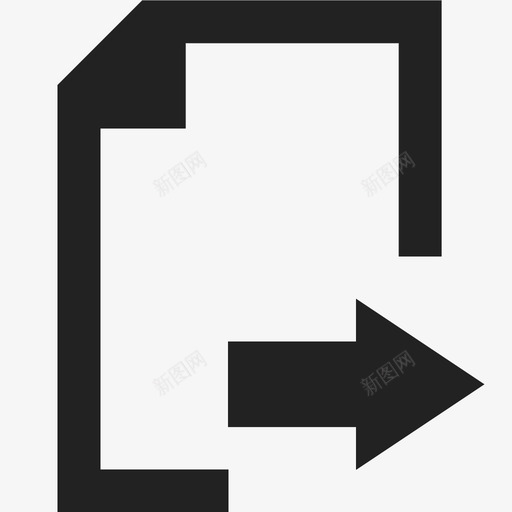 导出/退出svg_新图网 https://ixintu.com 导出/退出 导出