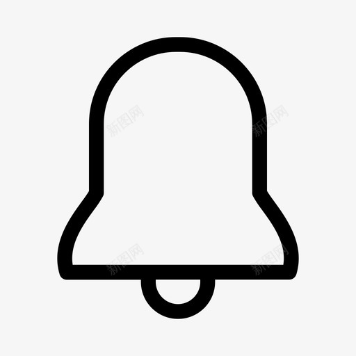 铃声警报界面图标svg_新图网 https://ixintu.com 界面 界面图标 警报 通知 铃声