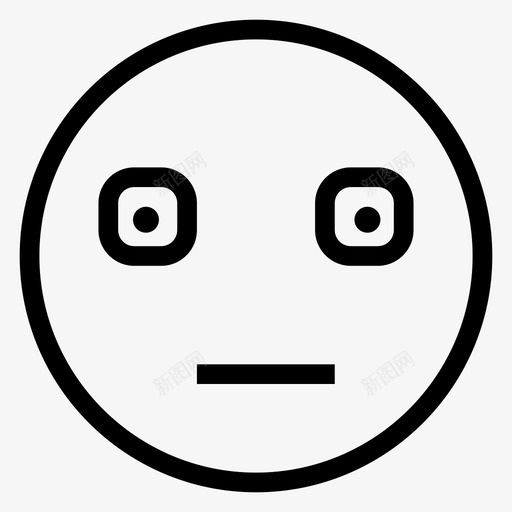 情感表情符号本质图标svg_新图网 https://ixintu.com 微笑 情感 情绪线图标 感觉 本质 脸 表情符号