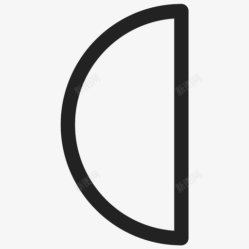 halfmoonsvg_新图网 https://ixintu.com halfmoon