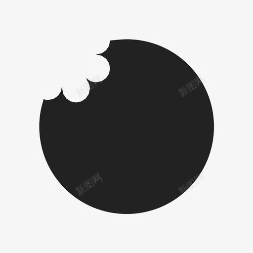 饼干咬薯条图标svg_新图网 https://ixintu.com 咬 巧克力 甜食 薯条 饼干