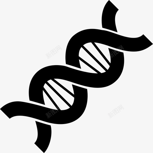 dna链遗传学图标svg_新图网 https://ixintu.com dna 医院 基因组 螺旋 遗传学 链