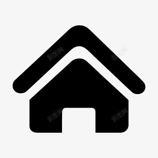 我的小区(选中)svg_新图网 https://ixintu.com 我的小区(选中) icon