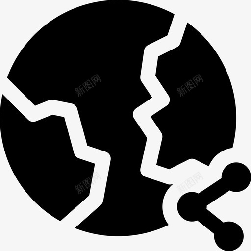 地球媒体星球图标svg_新图网 https://ixintu.com 充满地球 分享 地球 媒体 星球 社交