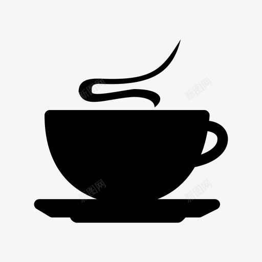 热咖啡咖啡杯一杯咖啡图标svg_新图网 https://ixintu.com 一杯咖啡 咖啡杯 热咖啡 饮料