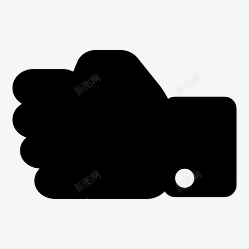 拳头手力量图标svg_新图网 https://ixintu.com 力量 强壮 手 拳头 泵