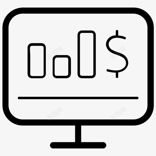 财务分析条形图图表图标svg_新图网 https://ixintu.com 业务和财务概述版本1 图表 市场 条形图 监控 财务分析