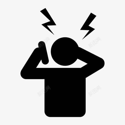 紧急呼叫愤怒电话图标svg_新图网 https://ixintu.com 喊叫 尖叫 愤怒 电话 紧急呼叫