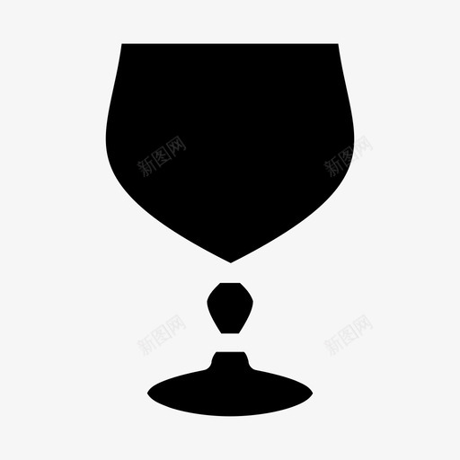 玻璃杯饮料玻璃器皿图标svg_新图网 https://ixintu.com 派对 玻璃器皿 玻璃杯 酒杯 饮料