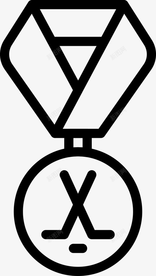 奖章奖品获奖者图标svg_新图网 https://ixintu.com 大明星奖大纲 奖品 奖章 获奖者
