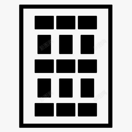 框架艺术装饰图标svg_新图网 https://ixintu.com 图像 图片 框架 照片 相框 艺术 装饰