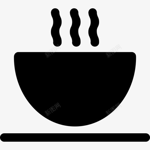 热咖啡一杯咖啡餐厅填充图标svg_新图网 https://ixintu.com 一杯咖啡 热咖啡 餐厅填充