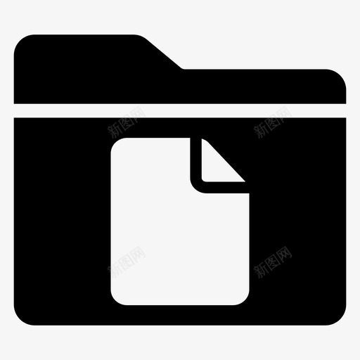 文件目录文件箱图标svg_新图网 https://ixintu.com 公文包 夹套 文件 文件和文件夹标志符号 文件夹 文件箱 目录