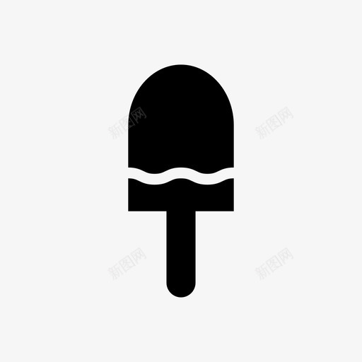 冰棍美味甜点图标svg_新图网 https://ixintu.com 冰棍 冰激凌 甜点 美味 食物