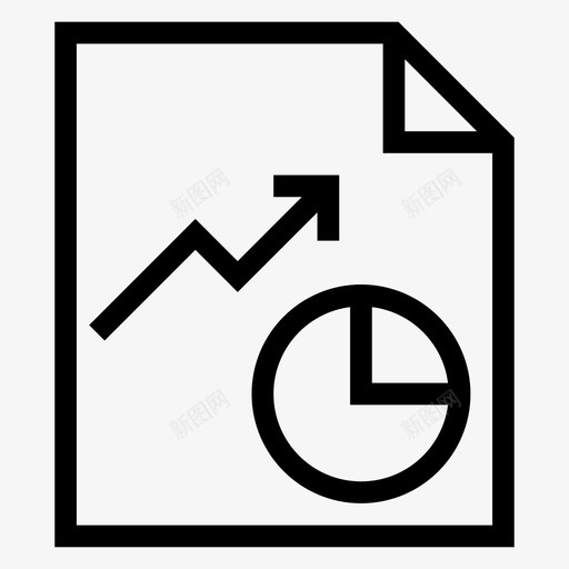 报表分析业务图标svg_新图网 https://ixintu.com 业务 分析 报表 统计 银行财务行图标